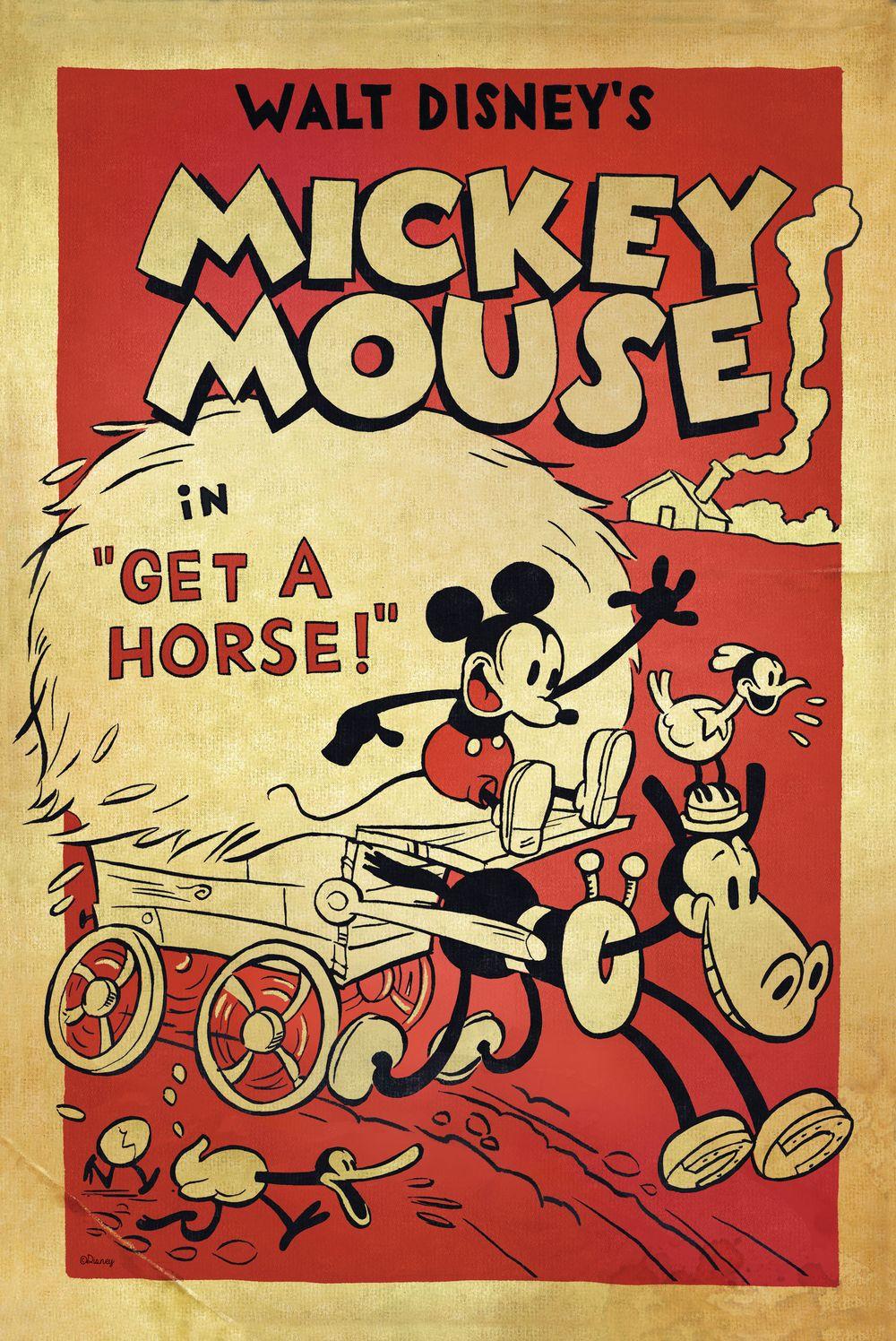 1000x1496 Clip From Great New Mickey Mouse Animated Short GET A HORSE