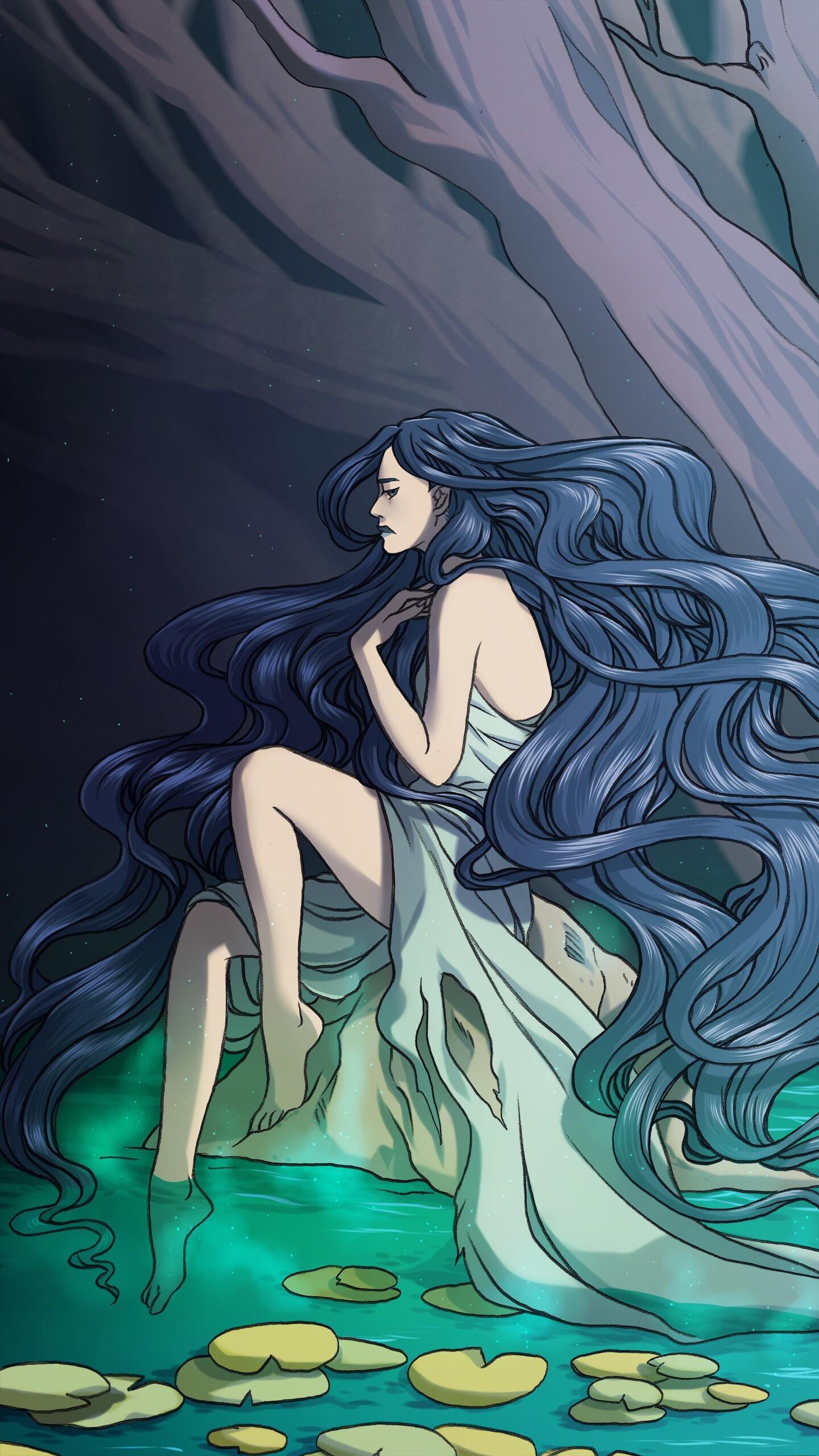 1440x2560 Water Nymph