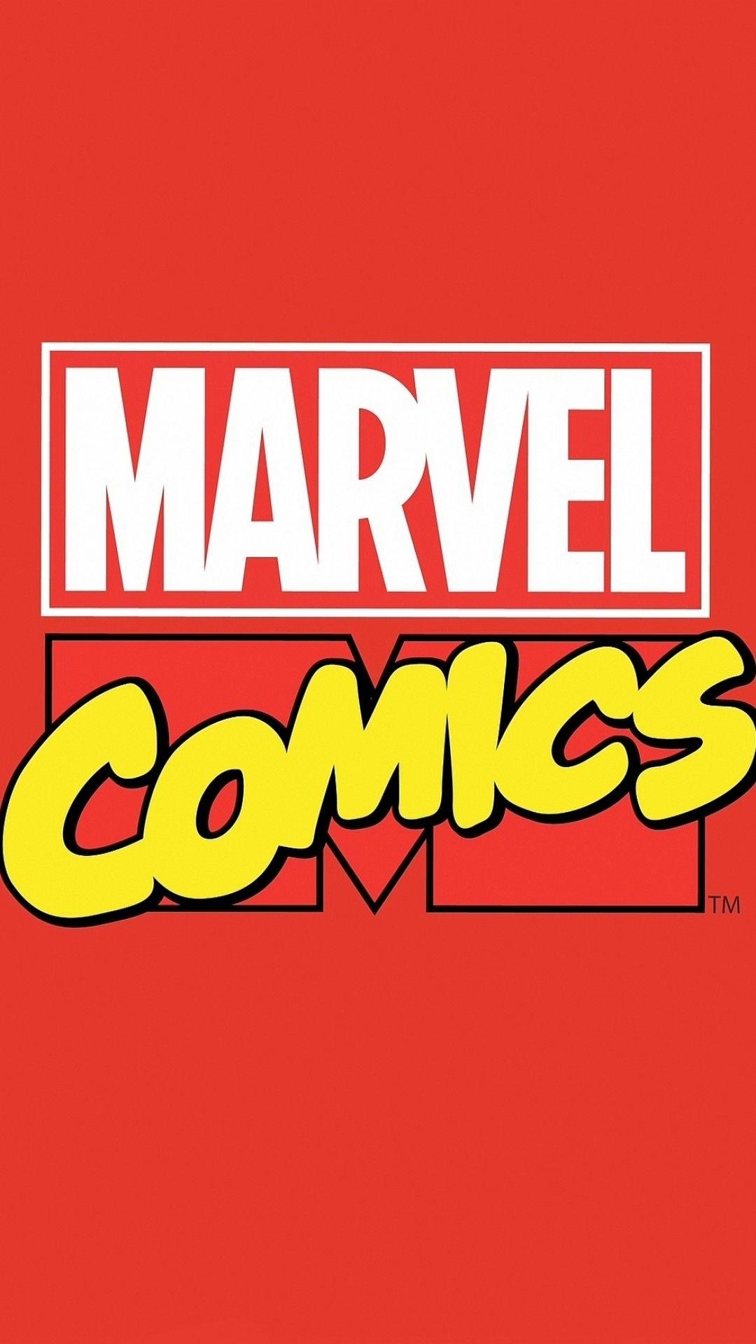1080x1920 Marvel Logo Full HD Mobile Wallpaper