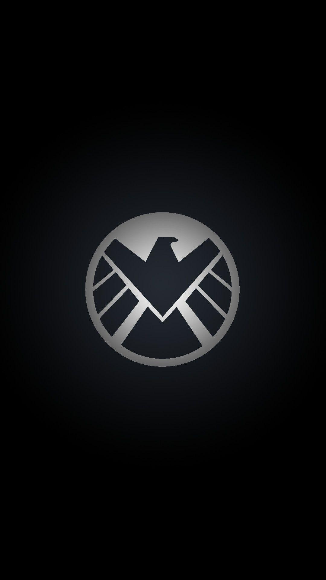 1080x1920 S.H.I.E.L.D Marvel Logo Wallpaper