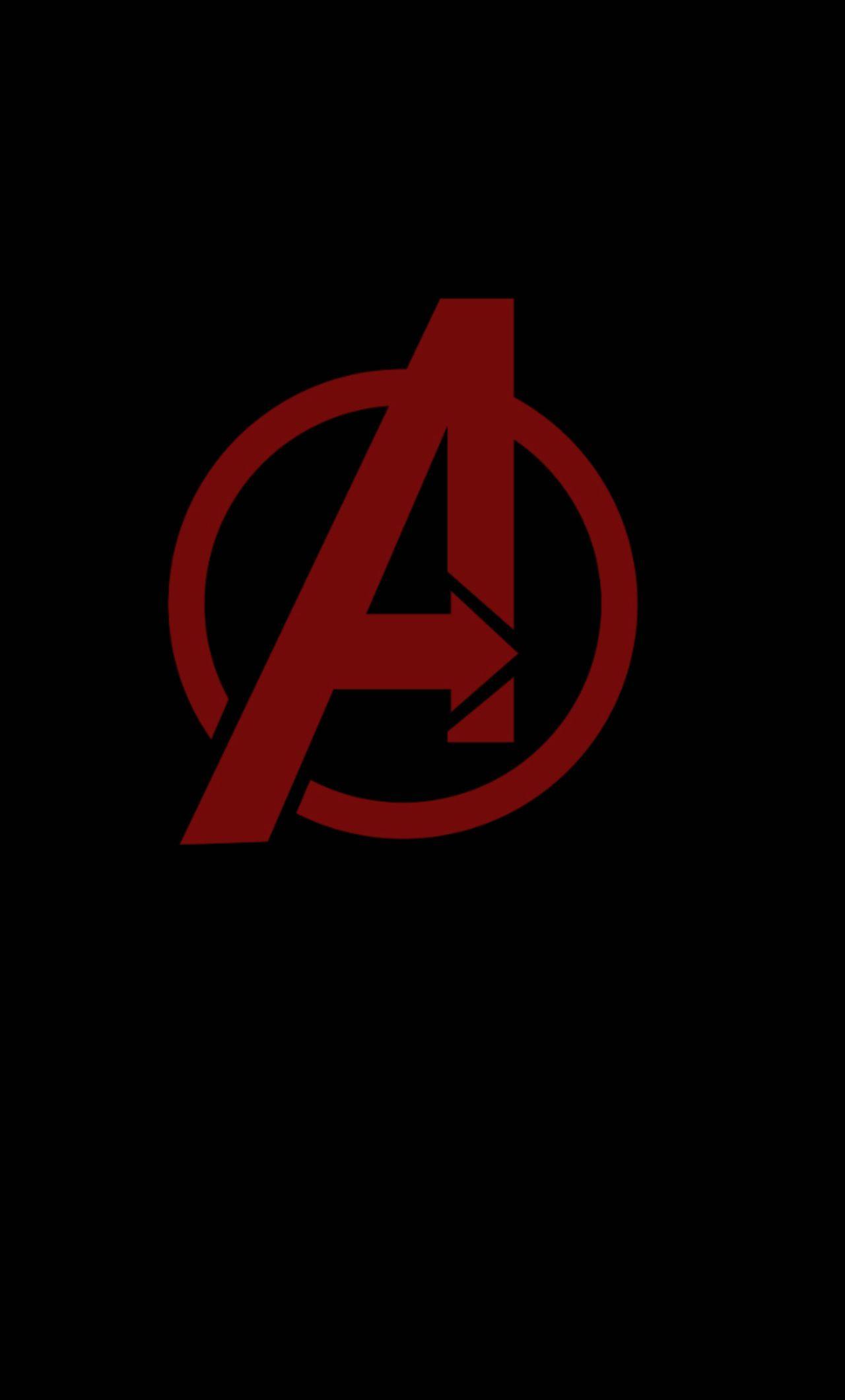 1280x2120 Avengers Endgame Logo Mobile Wallpaper