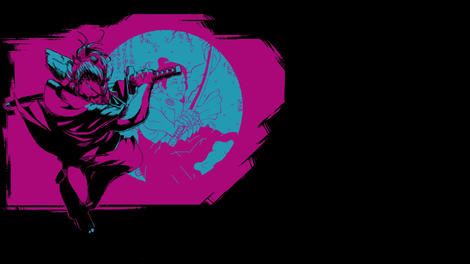 1920x1080 Zero wallpaper background from completing Steam Trading Cards for Katana Zero
