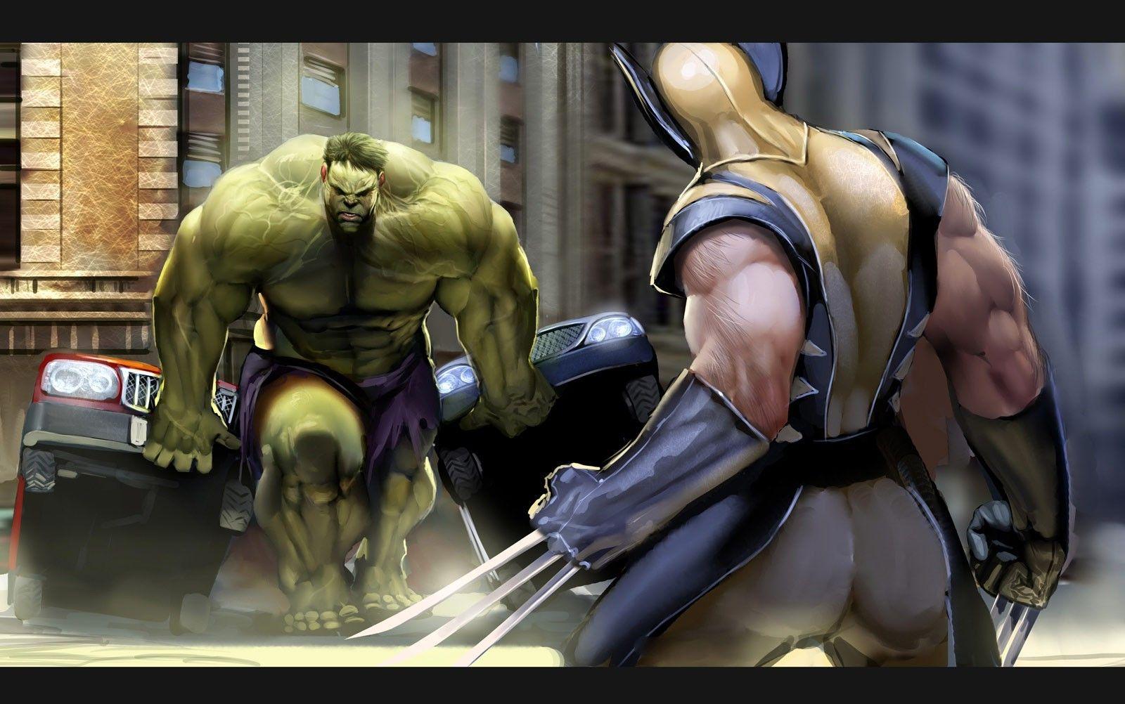 1600x1002 hulk wolverine marvel comics superman wallpaper and background