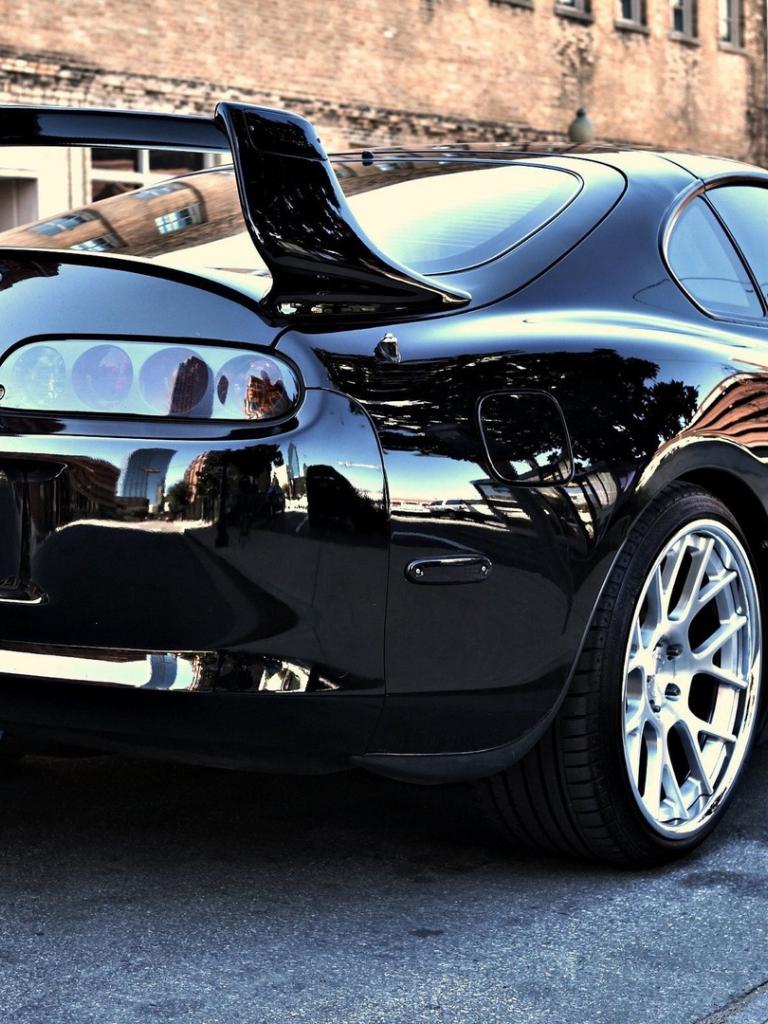 768x1024 Free download Black Tuned Toyota Supra Wallpaper For iPhone 4 [1920x1080] for your Desktop, Mobile & Tablet. Explore Supra iPhone Wallpaper. Custom Toyota Supra Wallpaper, Toyota Supra iPhone Wallpaper