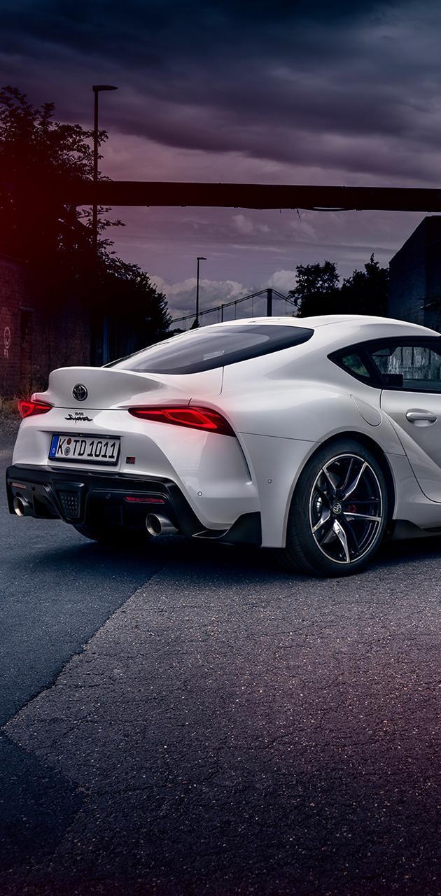 630x1280 Toyota Supra wallpaper