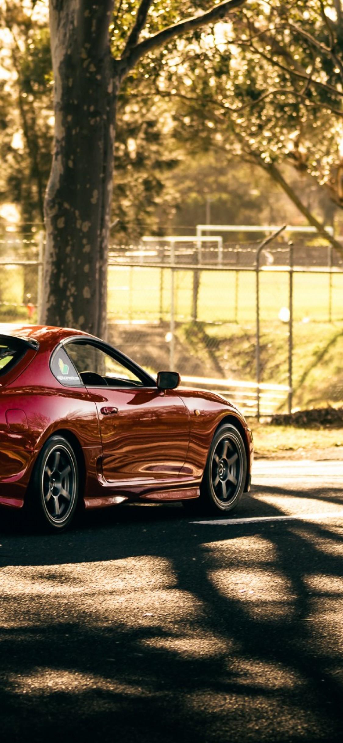 1125x2436 Toyota Supra iPhone Wallpaper
