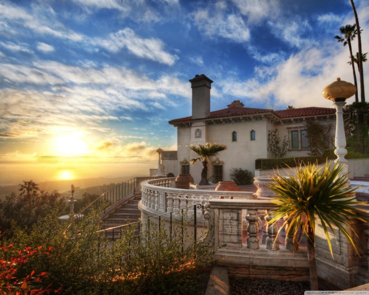 1280x1024 Luxury House Wallpaper:1280x1024
