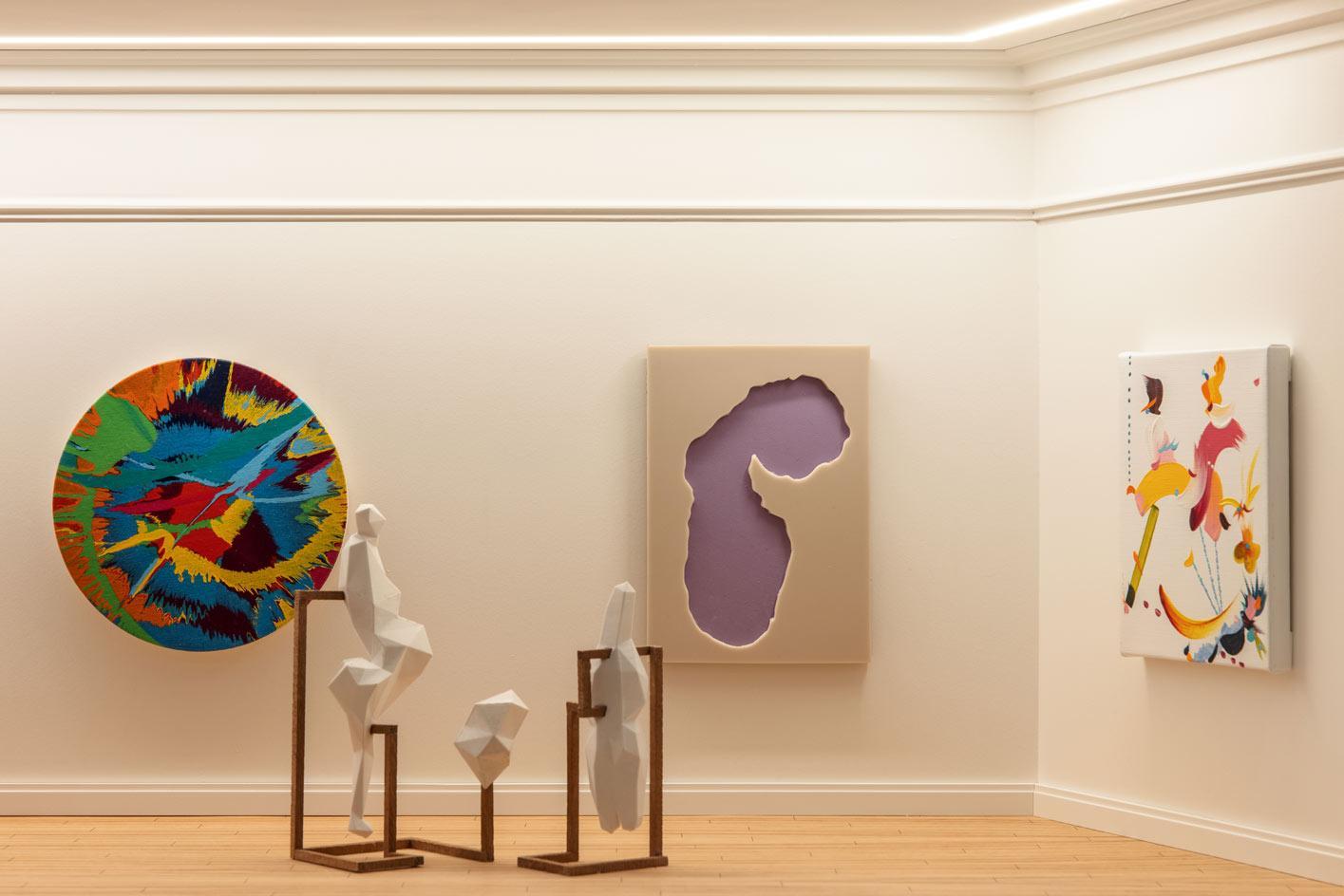1415x944 Major artists create tiny new artworks for Model Art Gallery. Wallpaper*