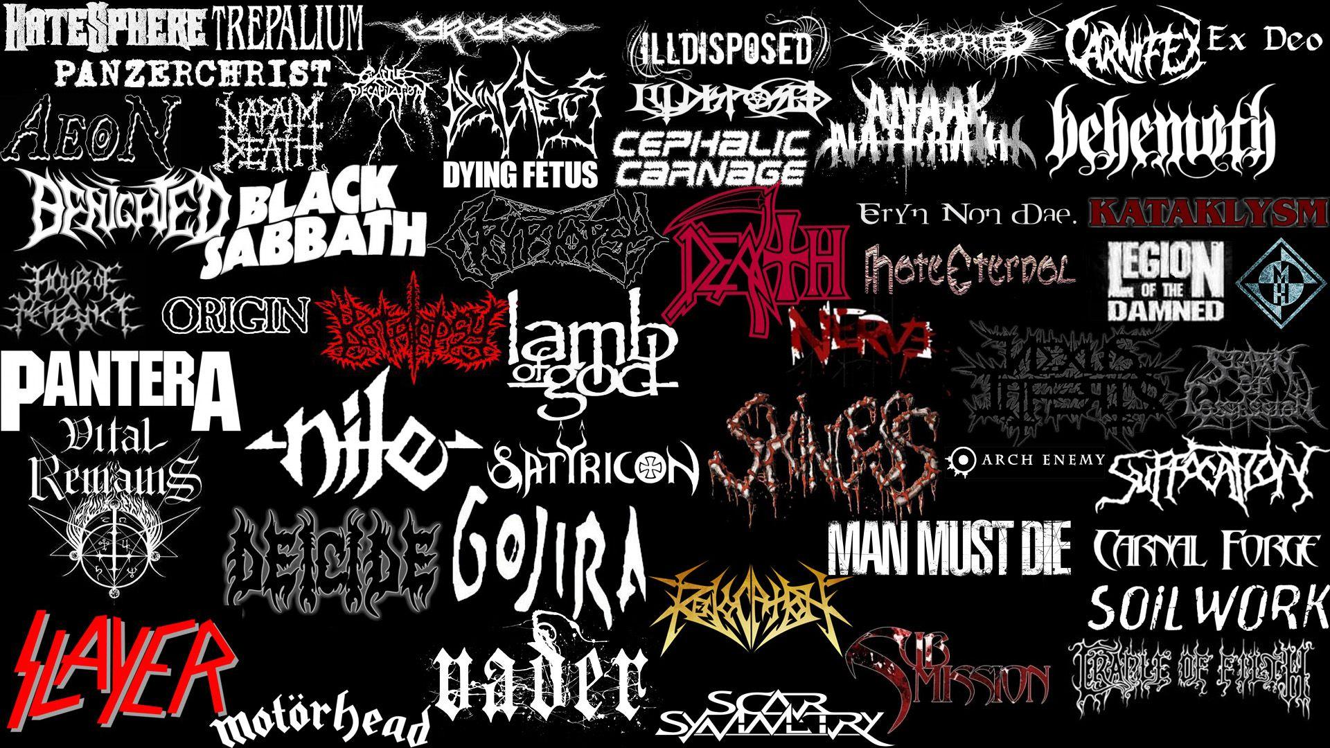 1920x1080 Heavy Metal Bands Wallpaper