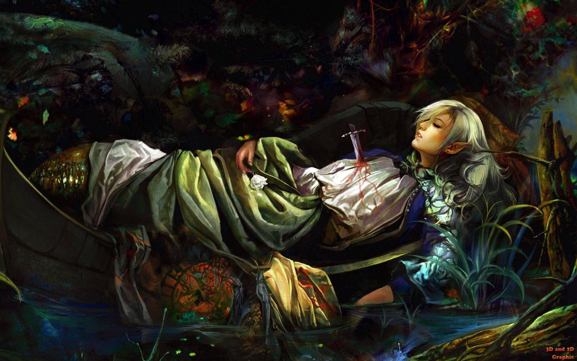 1920x1200 Fantasy Elf Wallpaperx1200