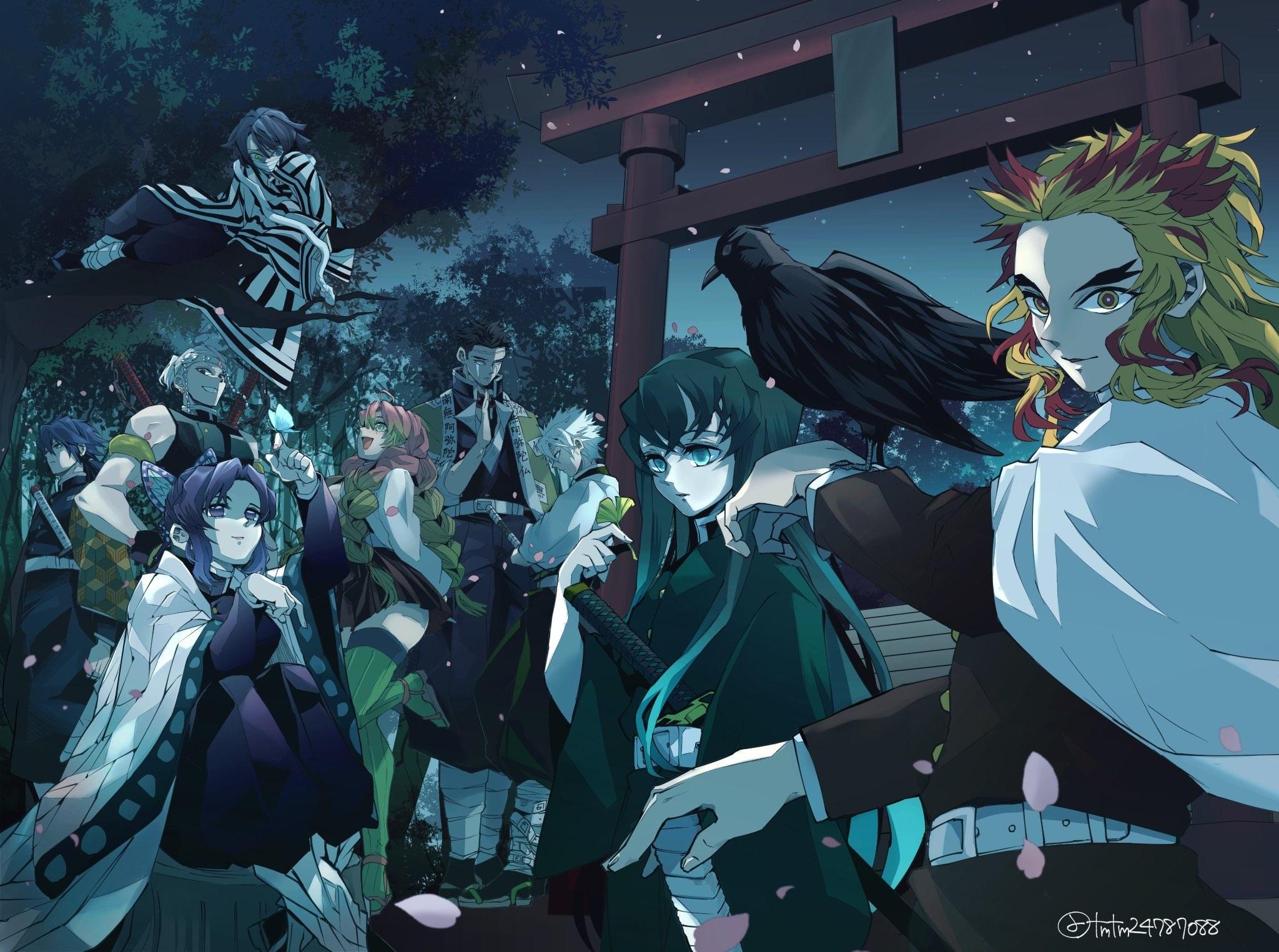 2048x1525 Giyuu Tomioka Gyomei Himejima Kyojuro Rengoku Mitsuri Kanroji Muichiro Tokito Obanai Iguro Sanemi Sh Wallpaper:2048x1525