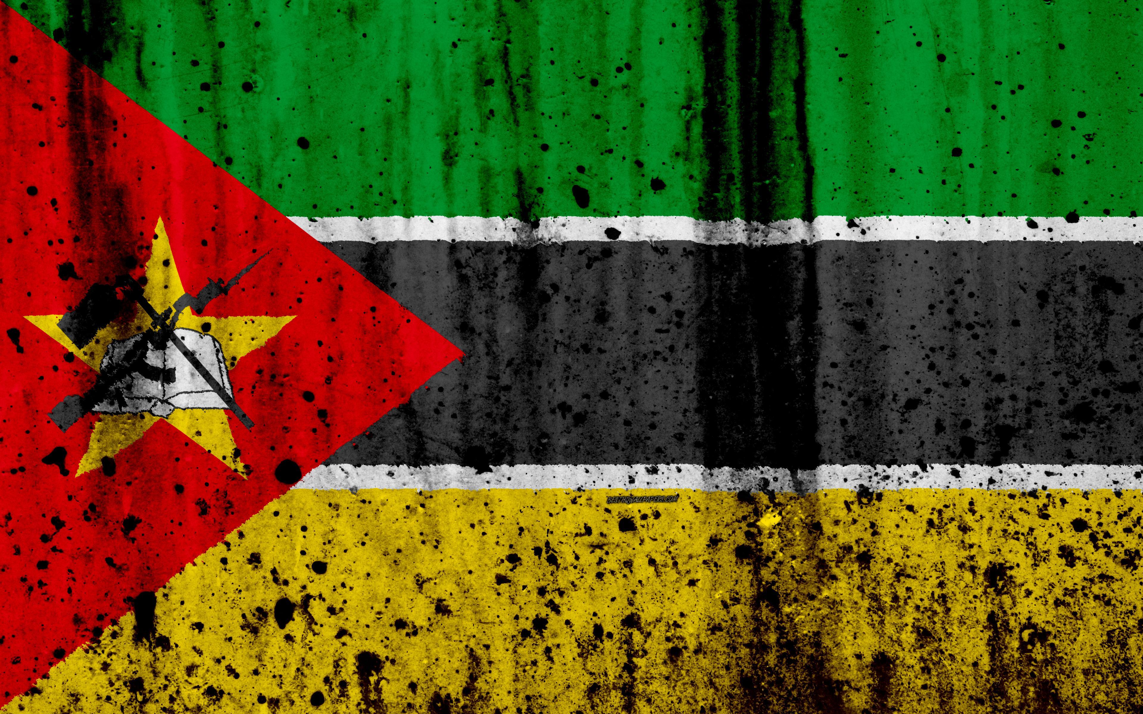 3840x2400 Mozambique Flag Wallpaper