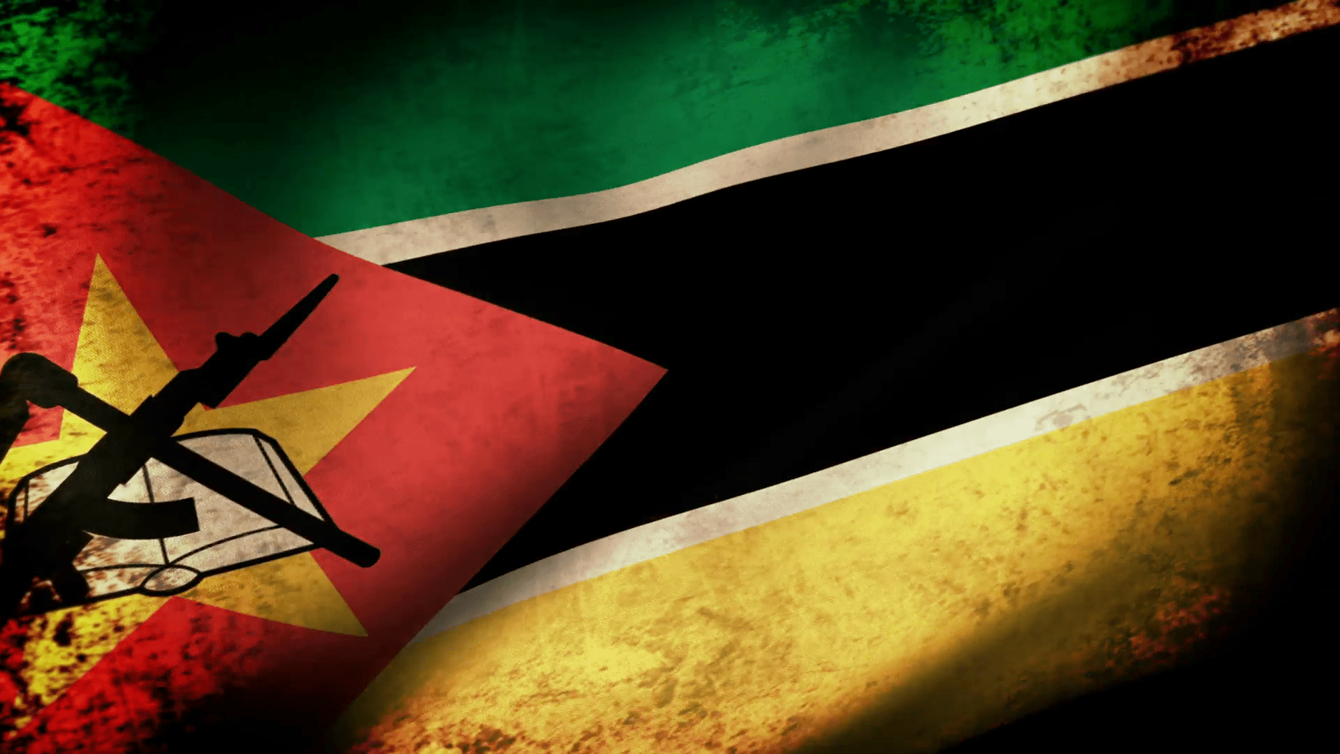 1920x1080 Free photo: Mozambique Grunge Flag, Rifle, Old