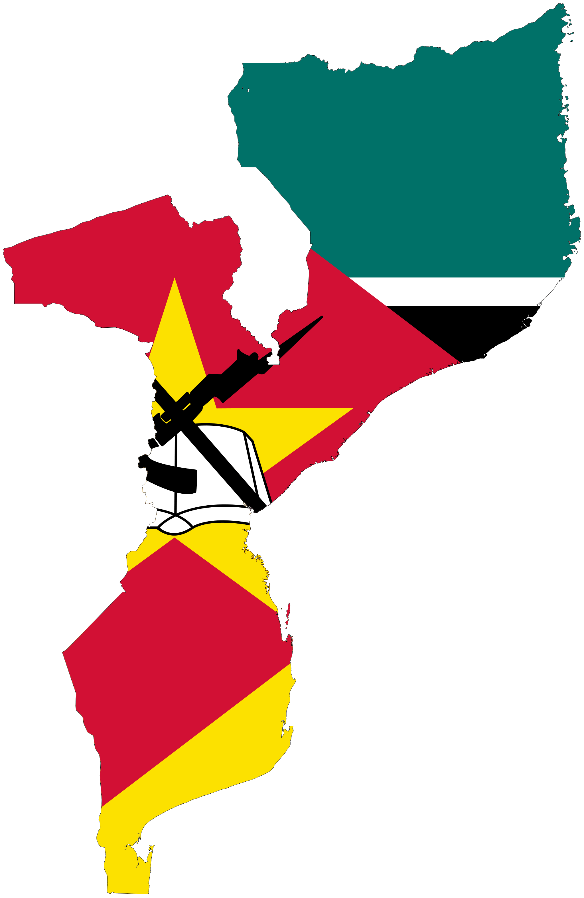 2048x3149 Mozambique Flag Wallpaper