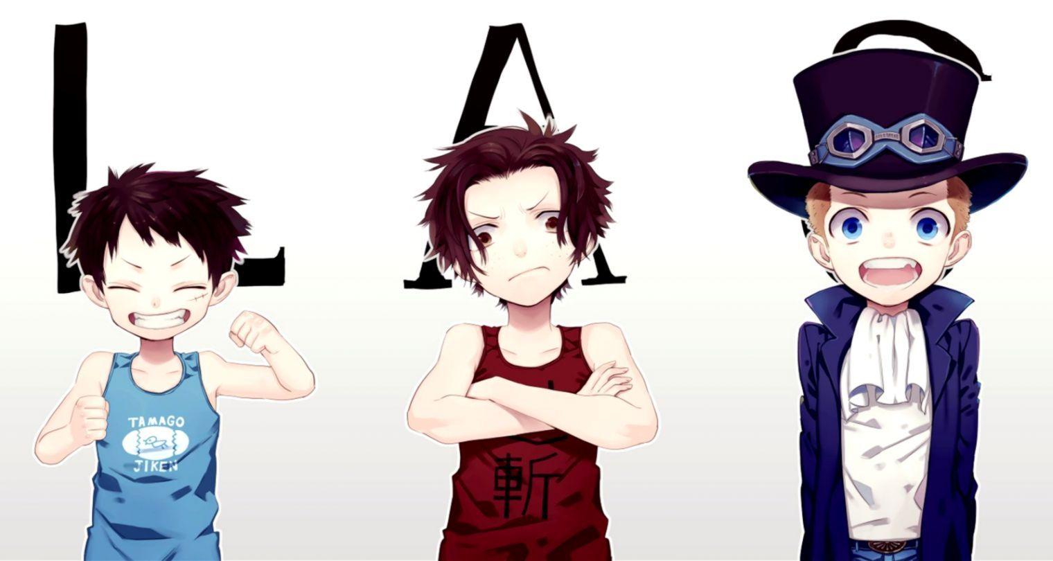 1520x810 Ace Luffy And Sabo HD Wallpaper