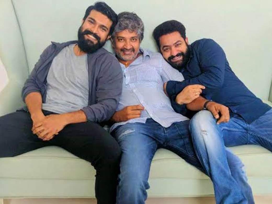 1040x780 Ram Charan and Jr NTR complain about SS Rajamouli being a stern director