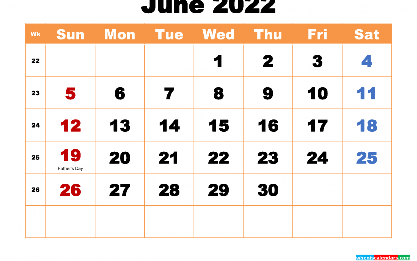 June 2022 Calendar Wallpapers - Top Free June 2022 Calendar Backgrounds ...