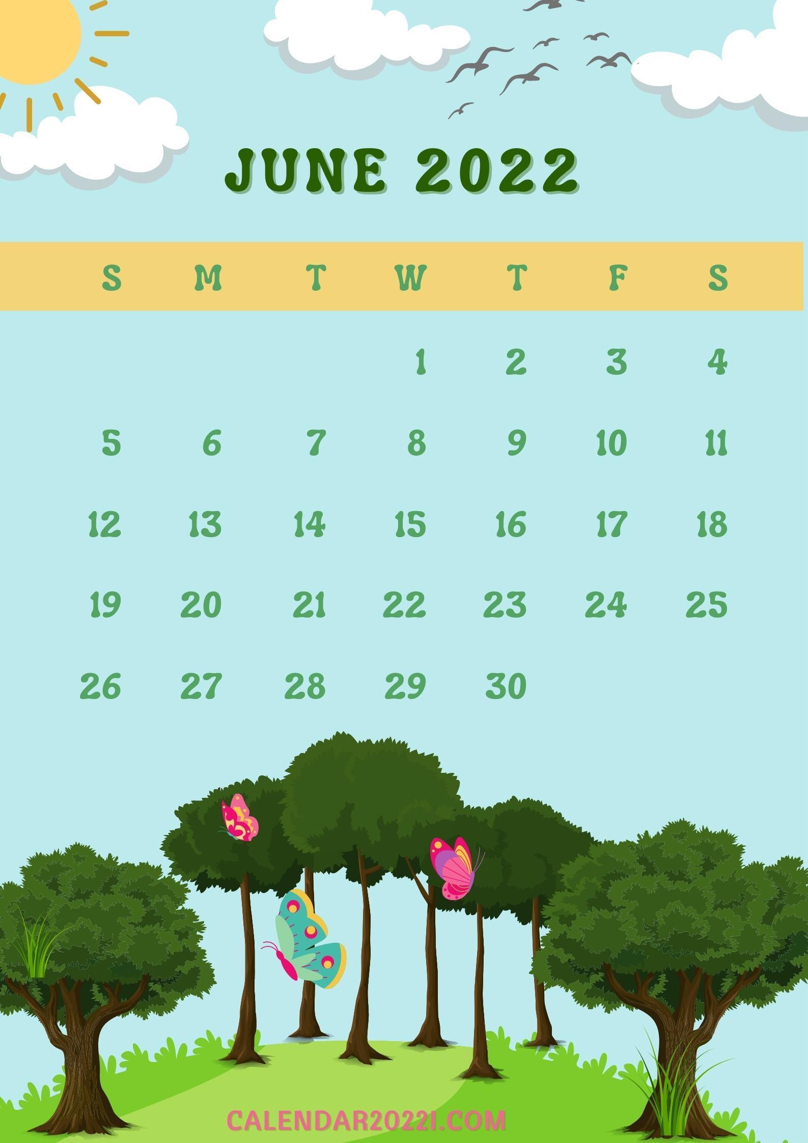 June 2022 Calendar Wallpapers Top Free June 2022 Calendar Backgrounds