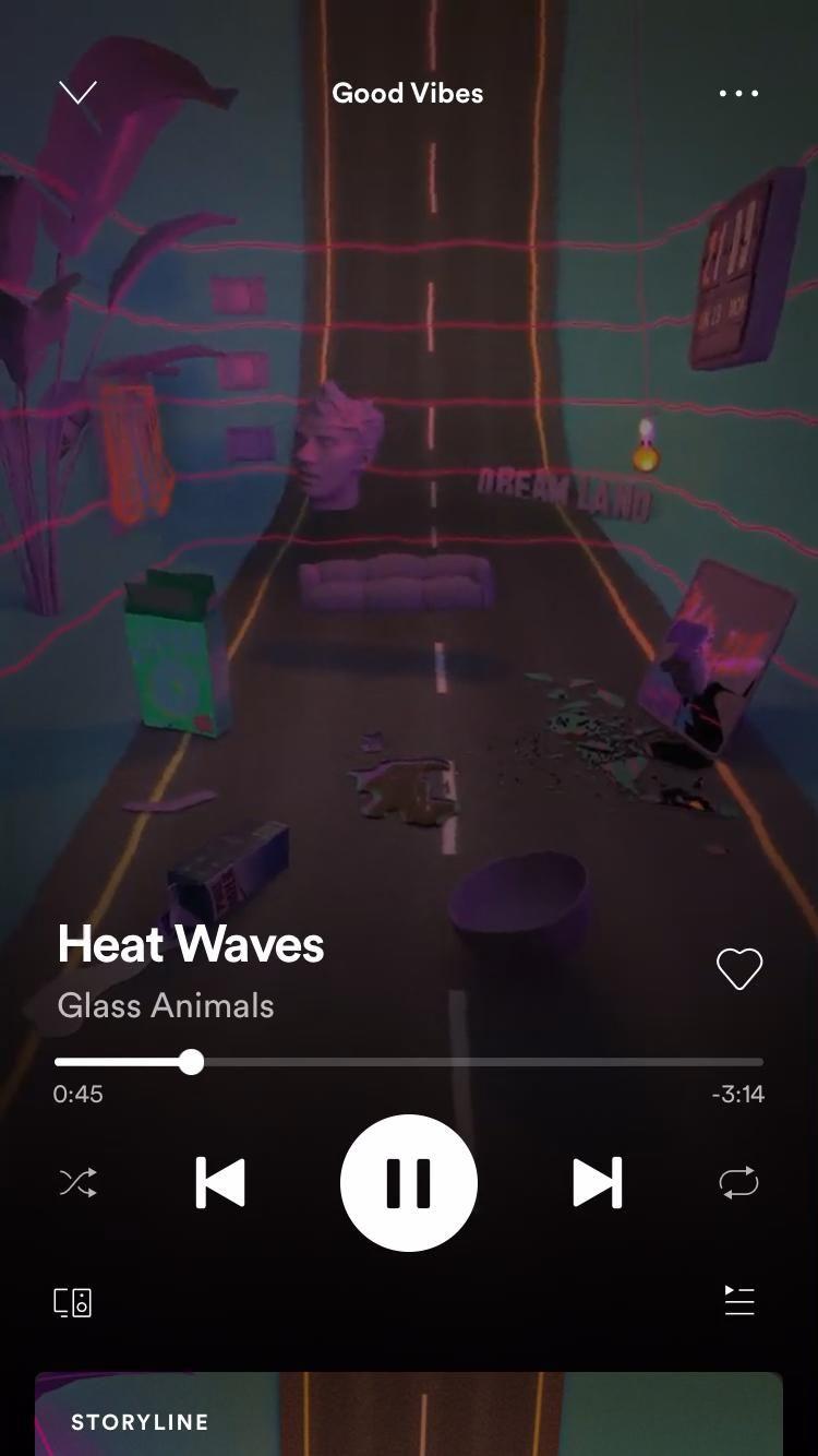 750x1334 Heat Waves. Song lyrics wallpaper, Waves song, Music videos