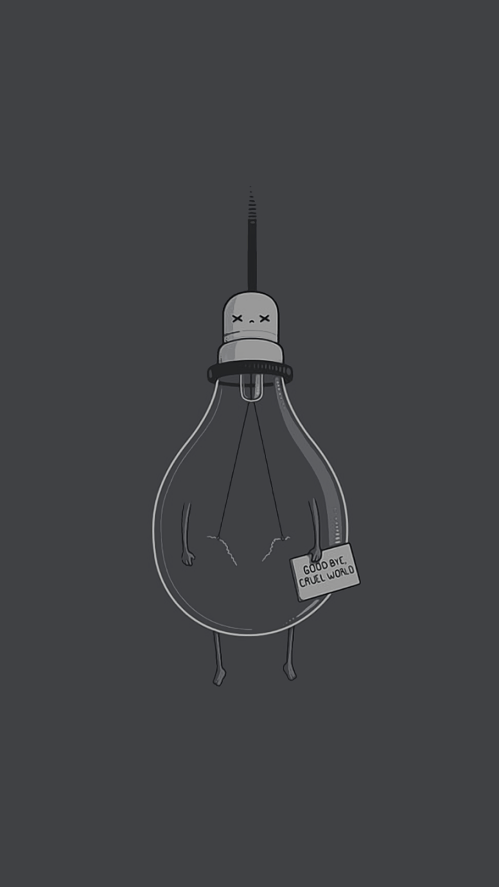 720x1280 Humor Light Bulb