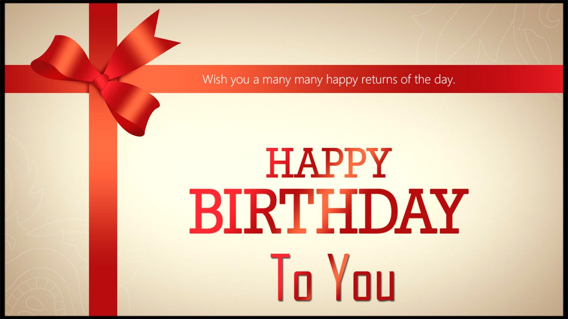 1920x1080 Beautiful & Lovely Birthday Cards Image & Picture 2017