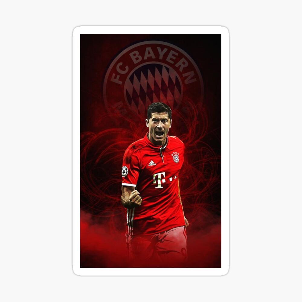1000x1000 Lewandowski Wallpaper Greeting Card