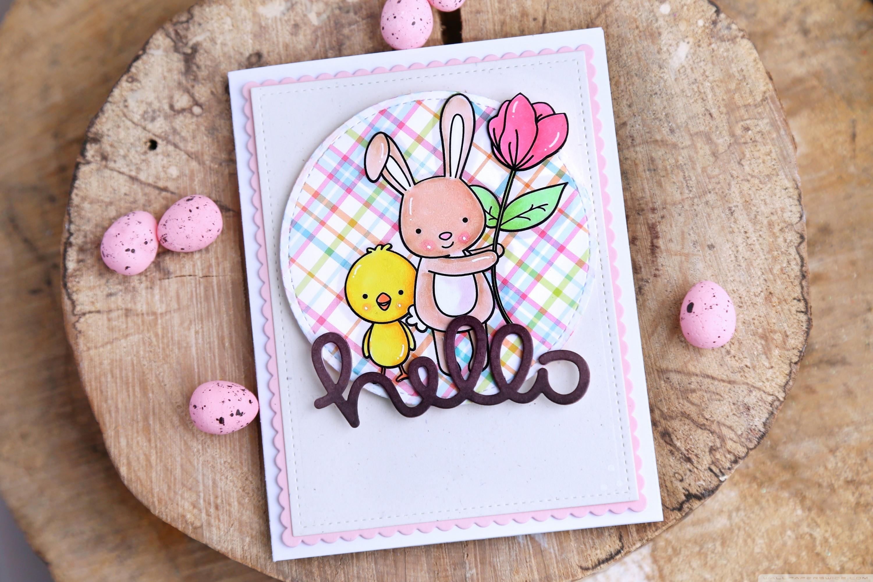 3000x2000 Easter Greeting Card Ultra HD Desktop Background Wallpaper for 4K UHD TV : Widescreen & UltraWide Desktop & Laptop : Multi Display, Dual Monitor : Tablet