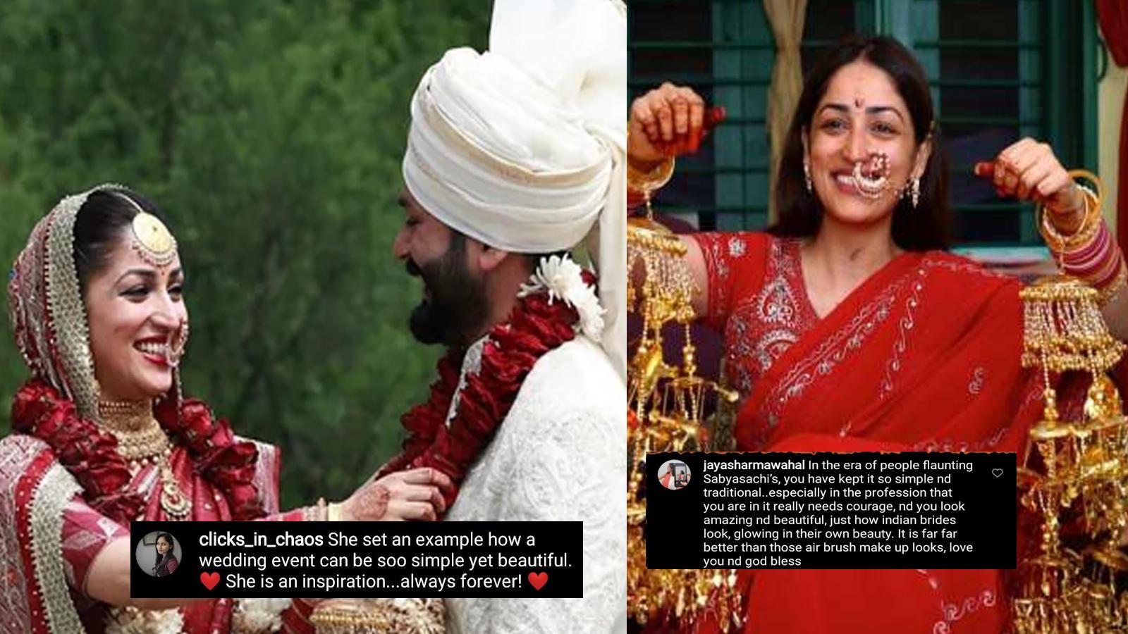 1600x900 Yami Gautam shares fresh pics from her wedding, fans praise her for choosing a simple wedding in the 'era of people flaunting' popular designers. Hindi Movie News of India