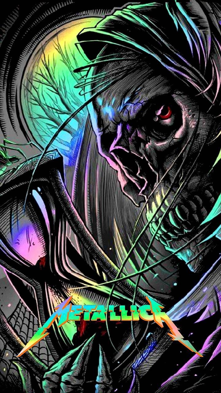 720x1280 Download Metallica wallpaper by Crooklynite now. Browse millions of popular band Wallpape. Metallica art, Rock band posters, Heavy metal art