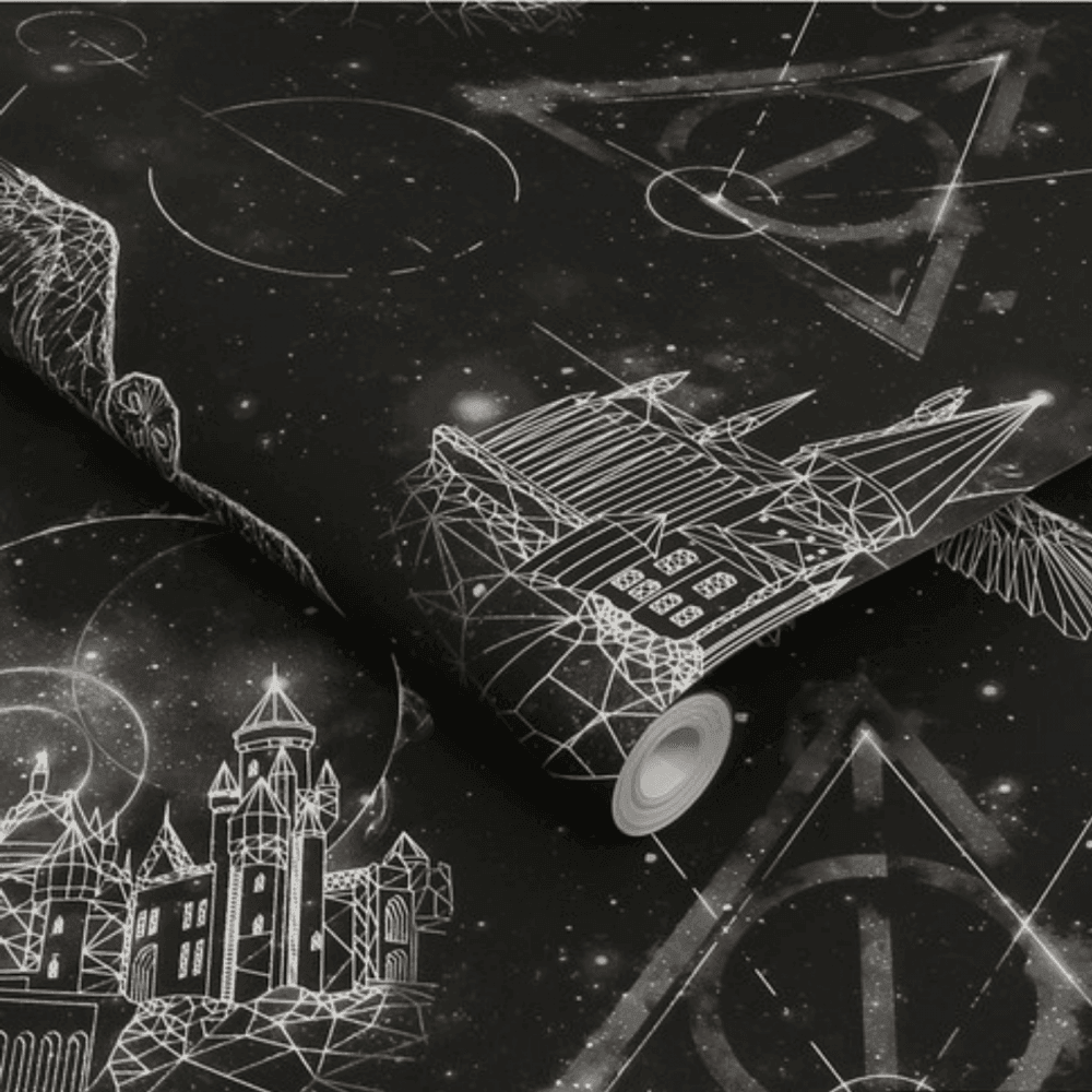 1000x1000 Shop Harry Potter Glow in the Dark Black Wallpaper