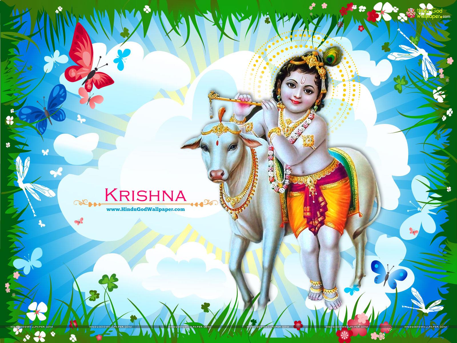 1600x1200 Shri Krishna Krishna Wallpaper Free Download