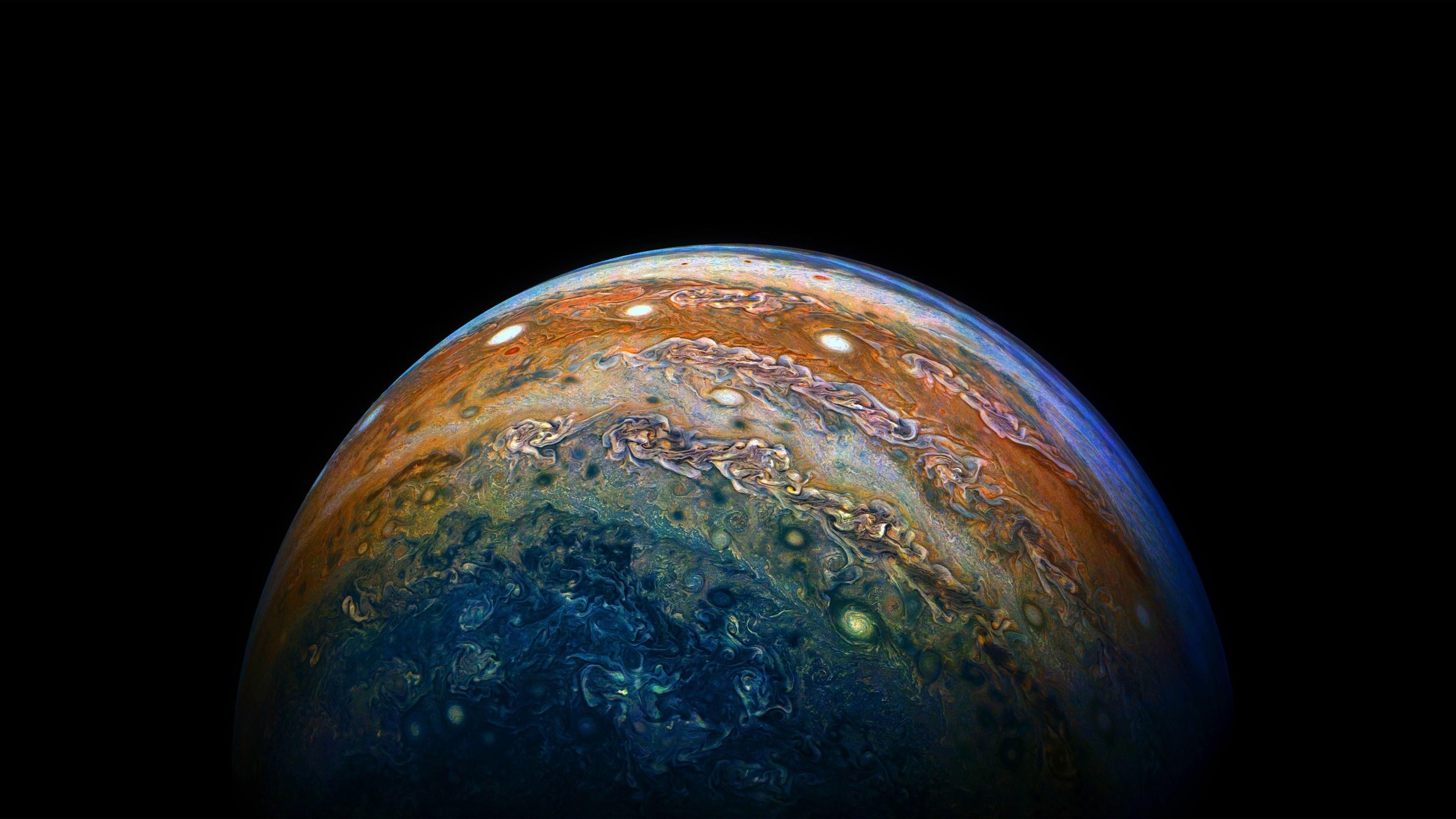3840x2160 planet #universe #jupiter #juno #nasa astronomical object #space outer space juno mission juno spacecraft space photography #ph. Nasa wallpaper, Jupiter, Planets