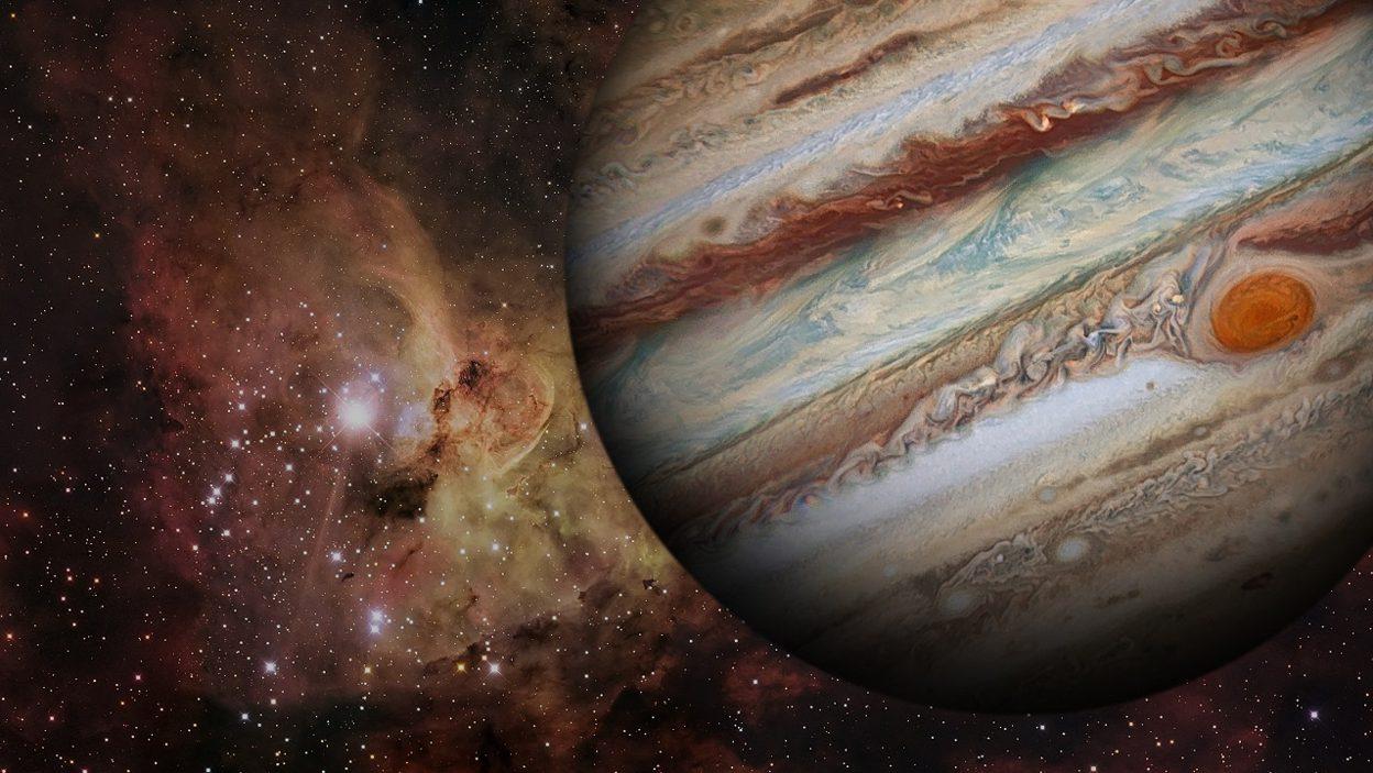 1248x703 NASA Shares Beautiful Image Of Jupiter's Northern And Southern Auroras