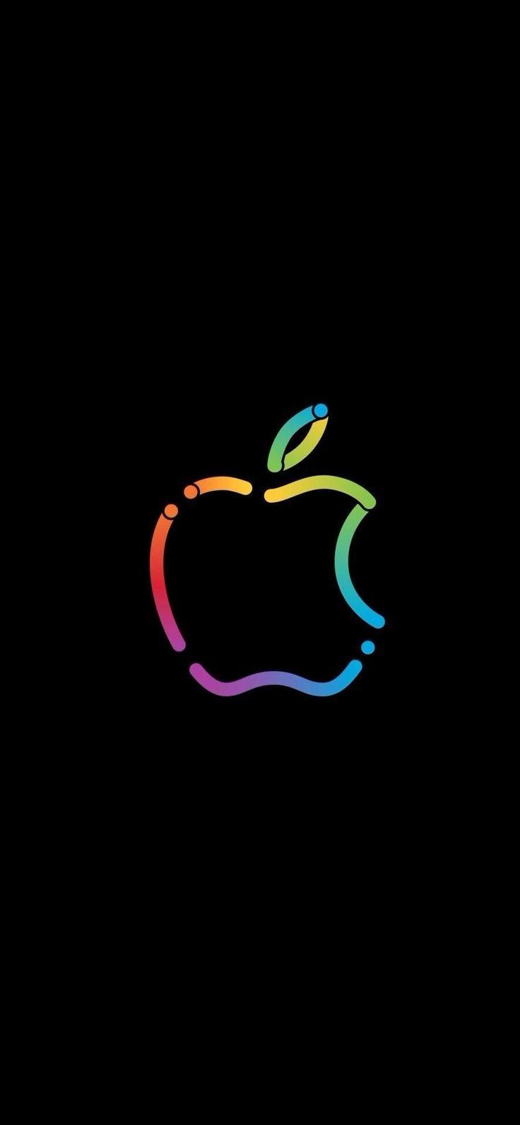 736x1591 This was posted before, but i managed to save it before it was deleted. iPhone Wallpa. Apple logo wallpaper iphone, Apple wallpaper iphone, iPhone wallpaper logo