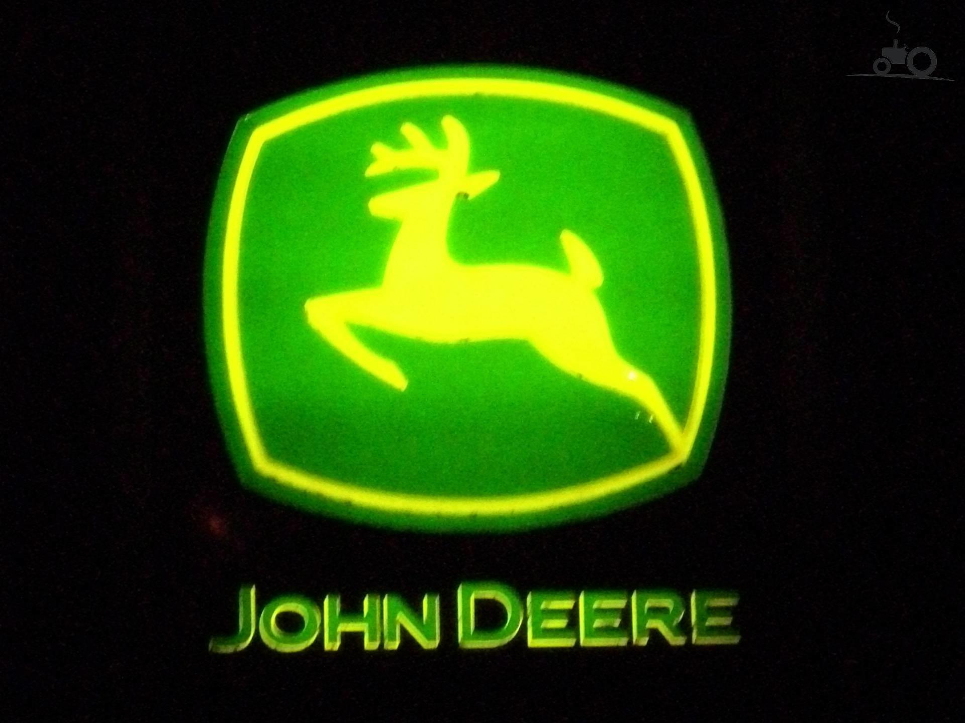 1920x1440 john deere logo wallpaper, green, logo, yellow, font, graphics