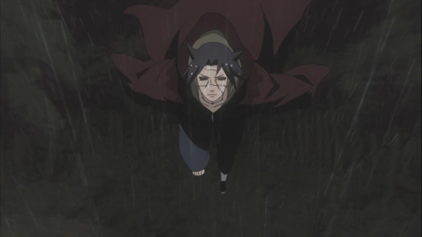 1366x768 Edo Tensei Itachi is looking for something. Daily Anime Art