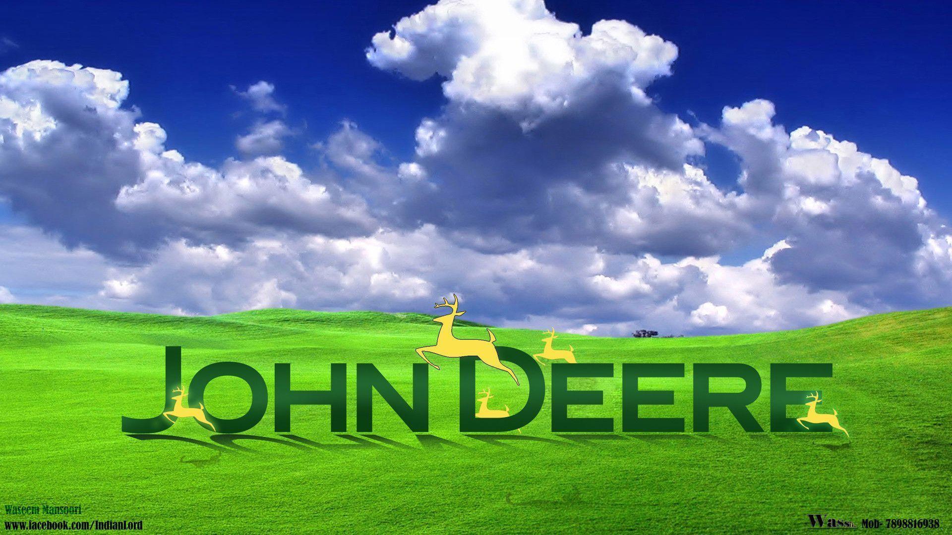 1920x1080 John Deere Logo Wallpaper