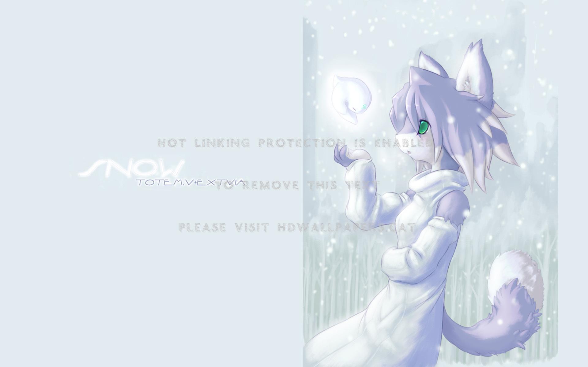 1920x1200 fox girl cute cool anime