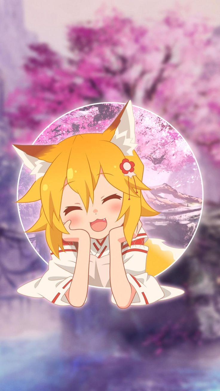 736x1307 Render In Shape Senko San [The Helpful Fox Senko San](1080x1920). Senko San, Kawaii Anime, Anime Wallpaper