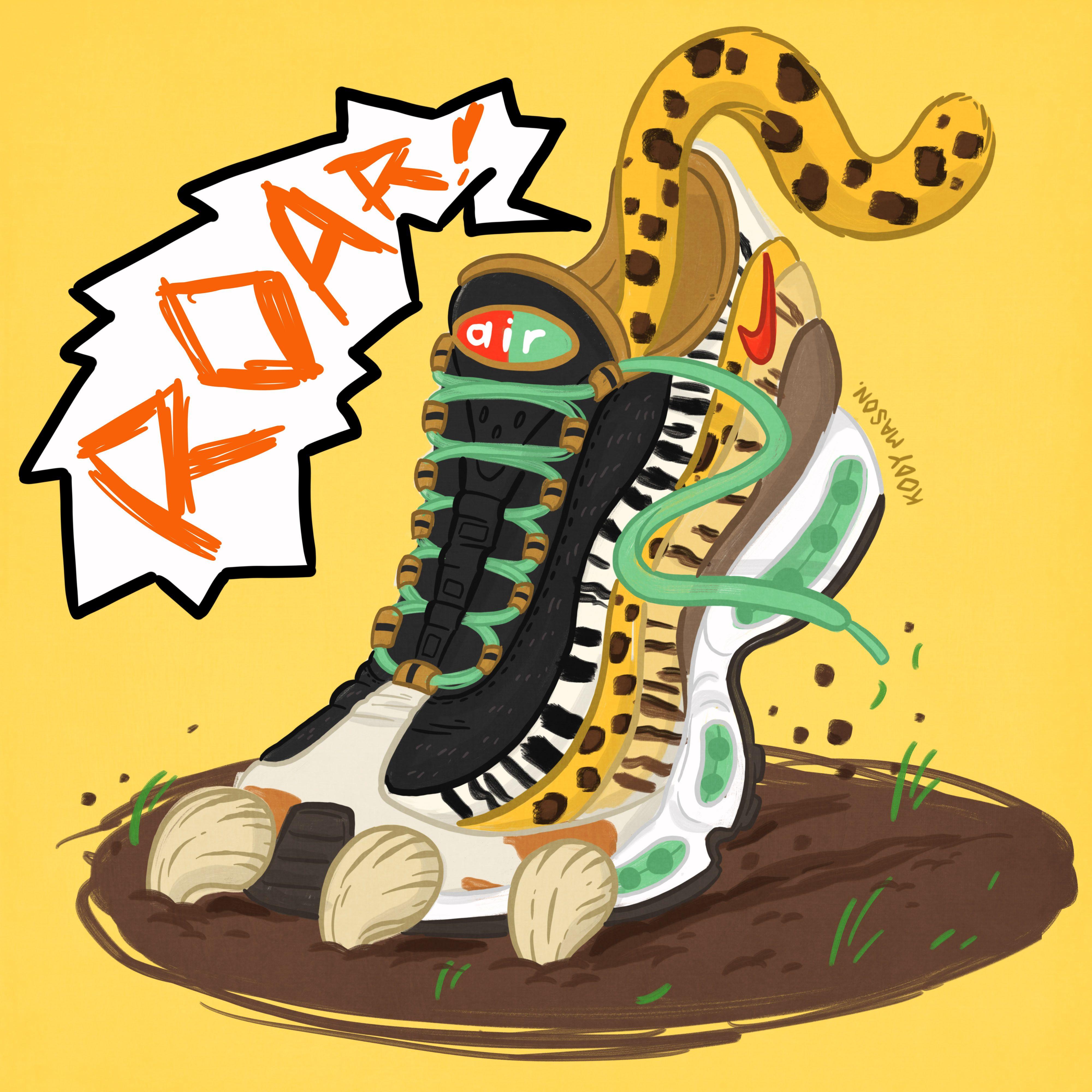 4000x4000 Nike Air Max 95 Wallpaper