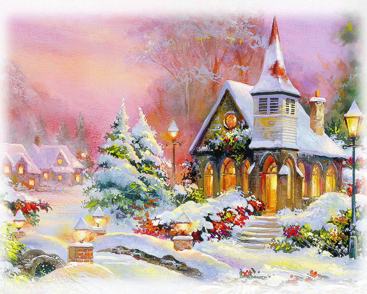 Christmas Church Wallpapers - Top Free Christmas Church Backgrounds