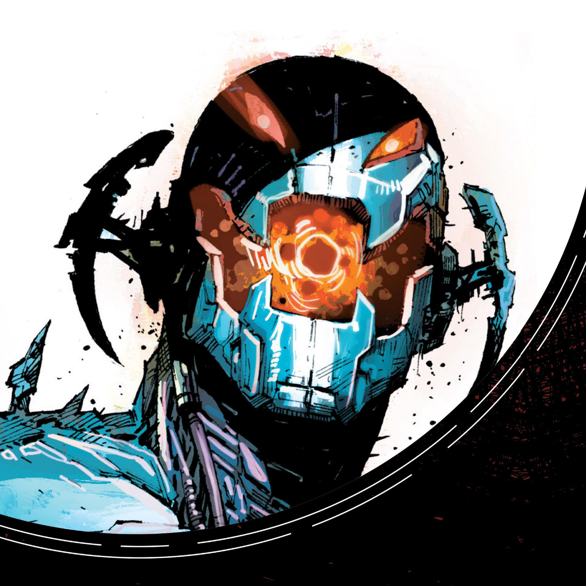 2048x2048 Rage Of Ultron Ipad Wallpaper Laser Time 01