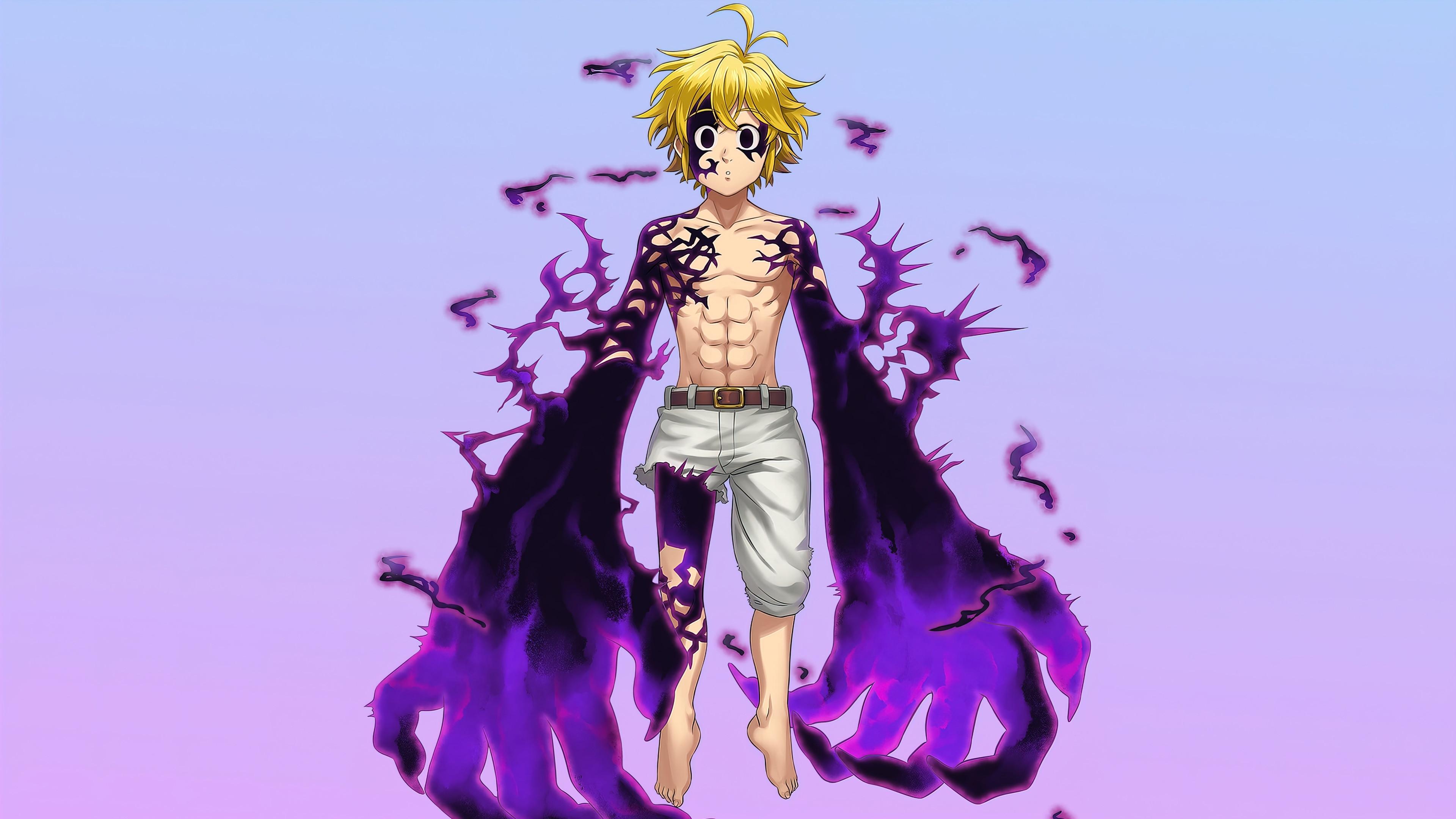 3840x2160 Meliodas Art The Seven Deadly Sins Wallpaper, HD Anime 4K Wallpaper, Image and Background