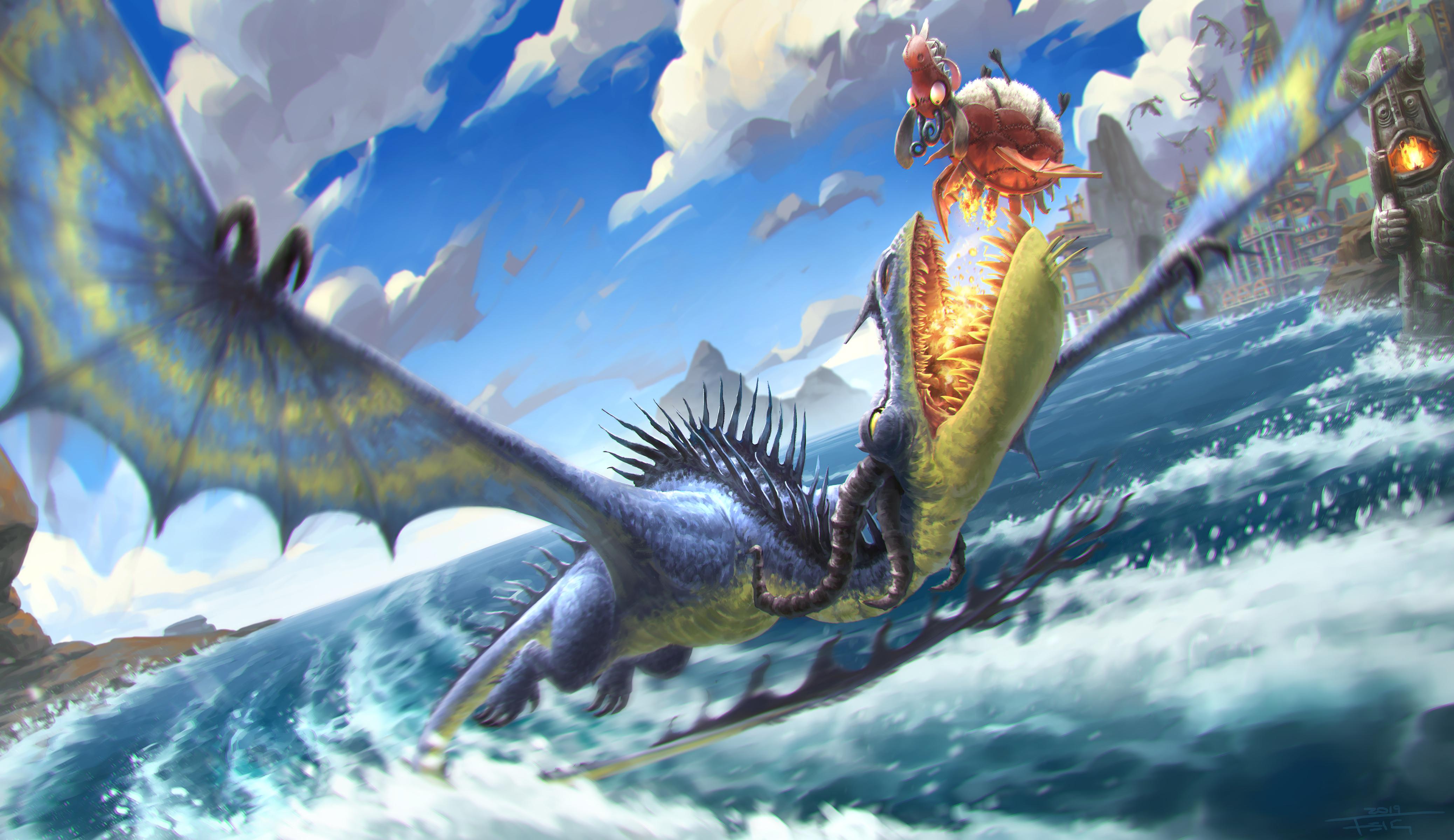 4152x2400 How To Train Your Dragon 4k Ultra HD Wallpaper