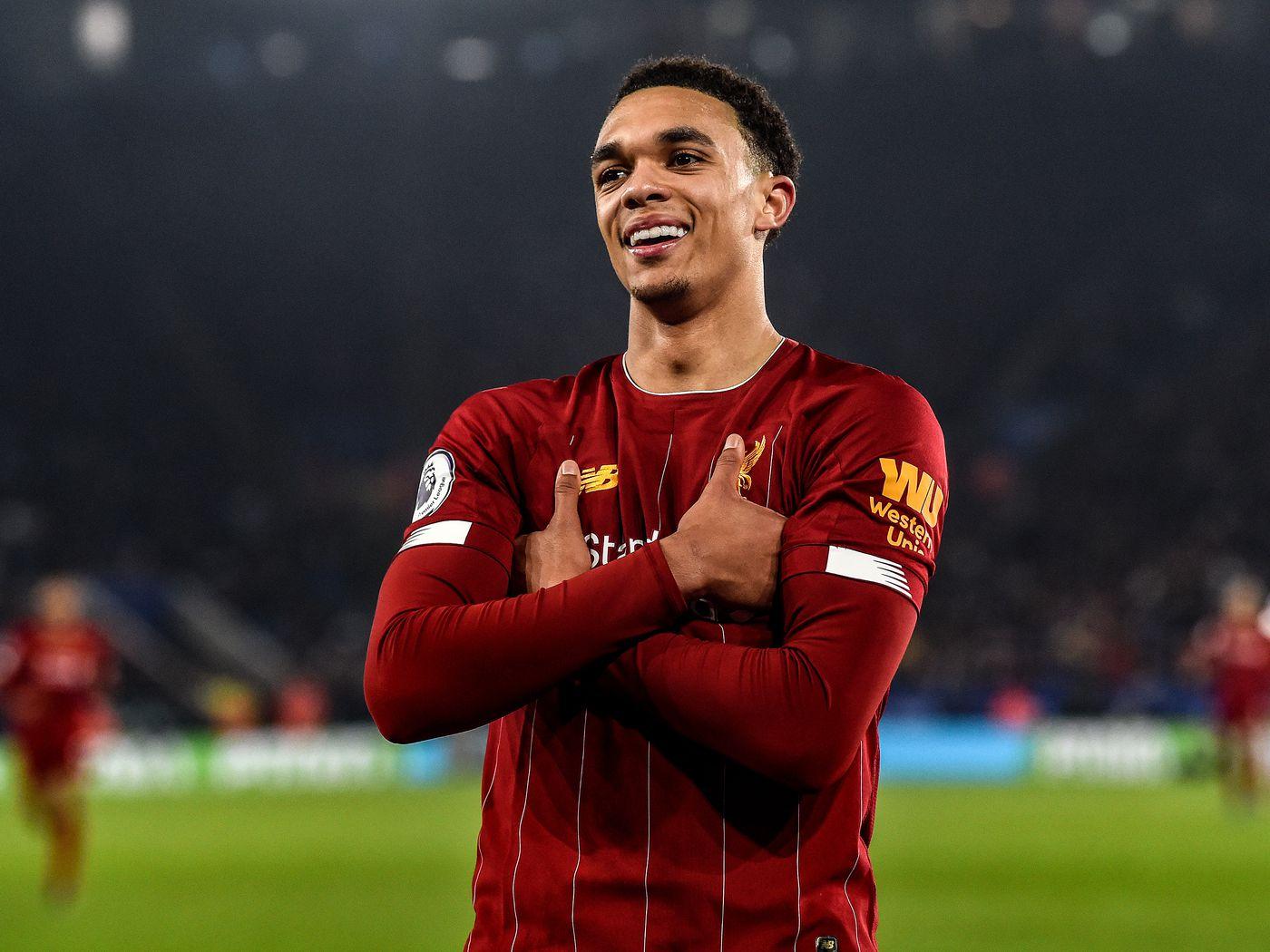 1400x1050 Kylian Mbappe Responds To Trent Alexander Arnold's Goal Celebration Liverpool Offside
