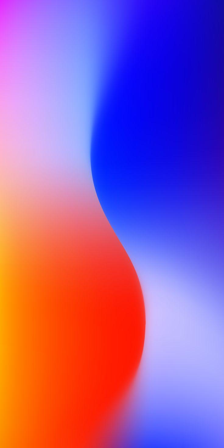 736x1472 orange and blue gradient S. Phone wallpaper image, Qhd wallpaper, Apple logo wallpaper iphone