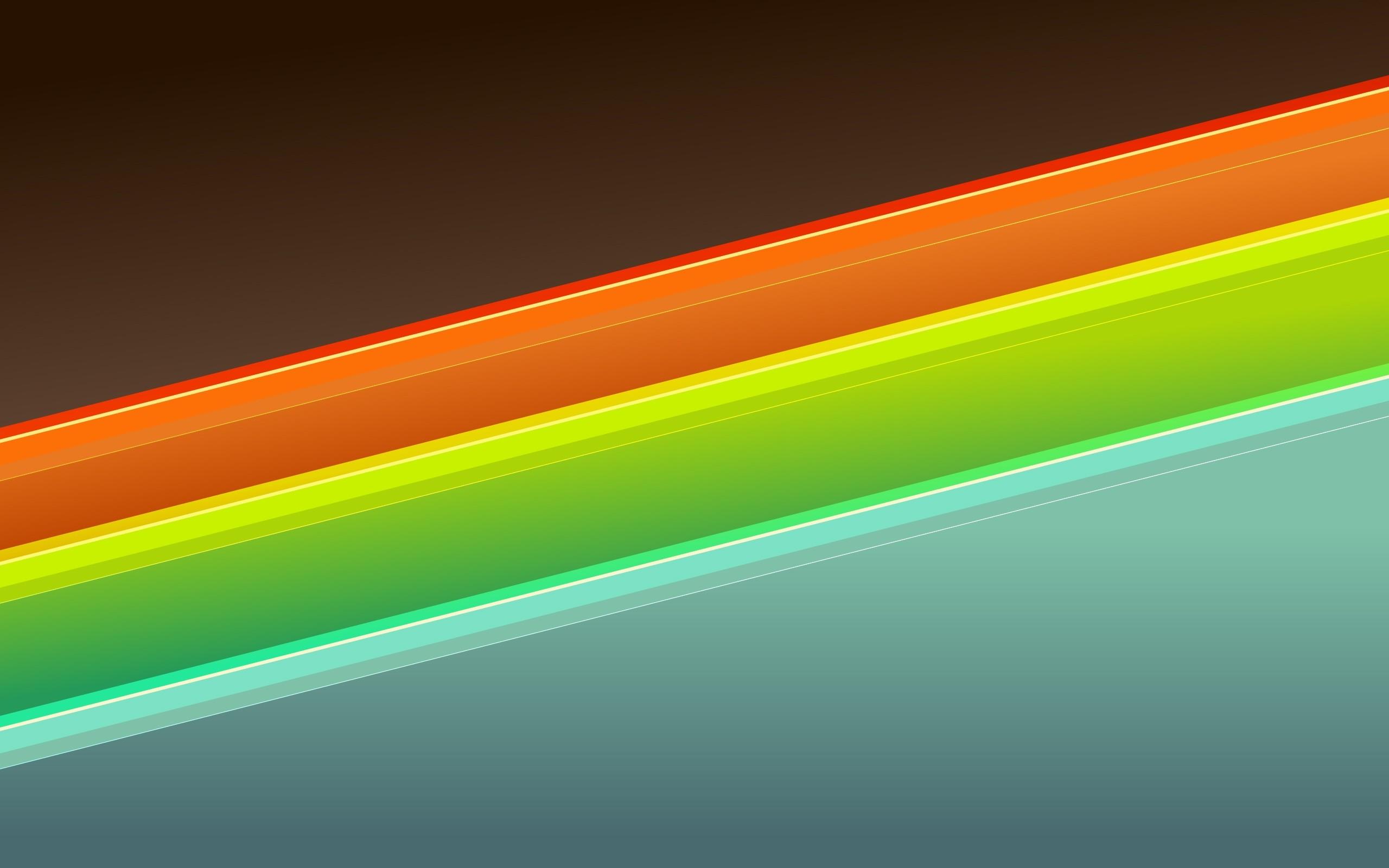 2560x1600 Green and Orange