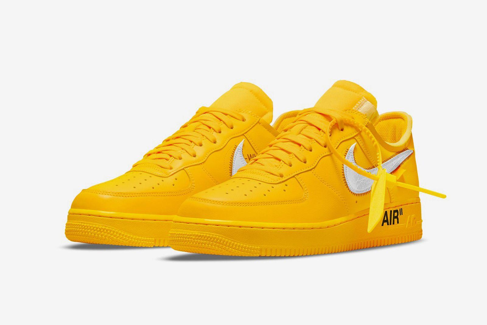 1600x1068 Off White™ X Nike Air Force 1 Lemonade: Image & Release Info