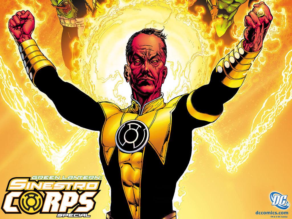 1024x768 Sinestro Comics Wallpaper