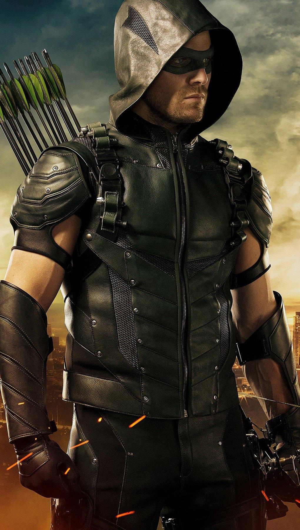 1020x1800 Season 4 of Arrow Wallpaper